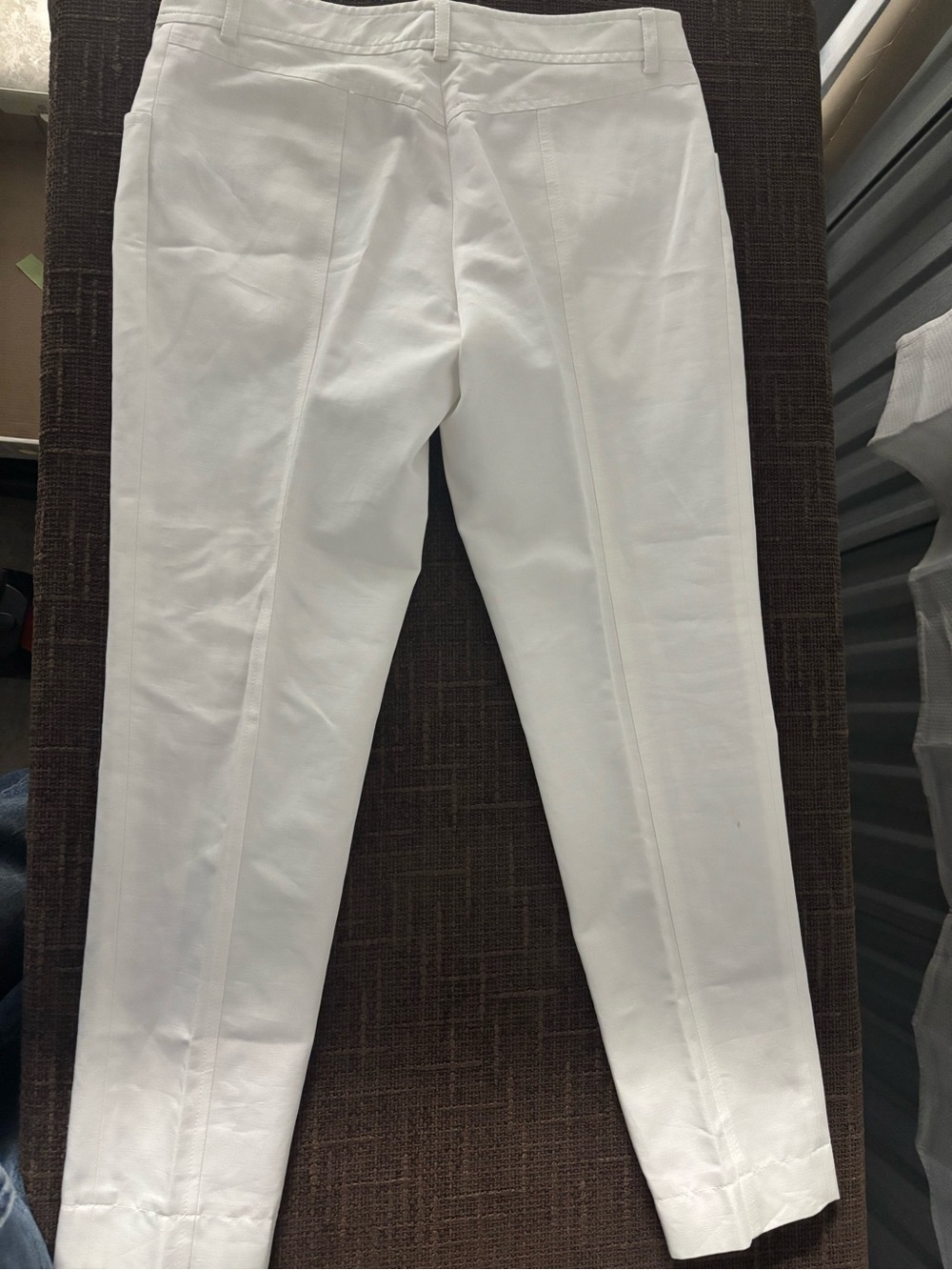 Emilio Pucci White Skinny Pants | Gold Pucci Crest Hardware | NWT - Picture 8 of 9